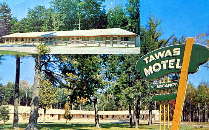 Tawas Motel (Tawas Inn) - OLD POSTCARD SHOTS